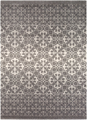 Pembridge PBG-1000 Cottage Polypropylene Rug PBG1000-79108 Charcoal, Light Gray 100% Polypropylene 7'10" x 10'10"