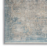 Nourison Starry Nights STN01 Farmhouse & Country Machine Made Loom-woven Indoor Area Rug Cream Blue 5'3" x 7'3" 99446736802