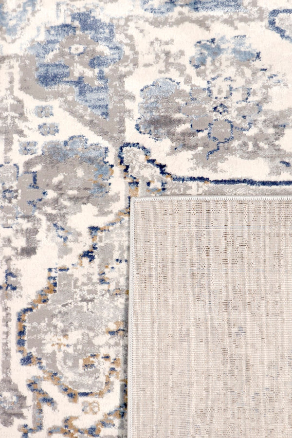 Pasargad Efes Medallion Efes Polypropylene & Polyester Rug pd-167b 4x6-PASARGAD