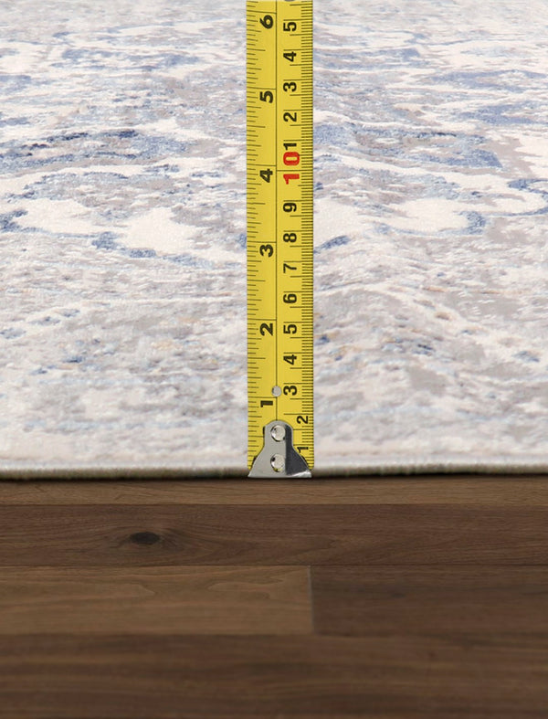 Pasargad Efes Medallion Efes Polypropylene & Polyester Rug pd-167b 4x6-PASARGAD