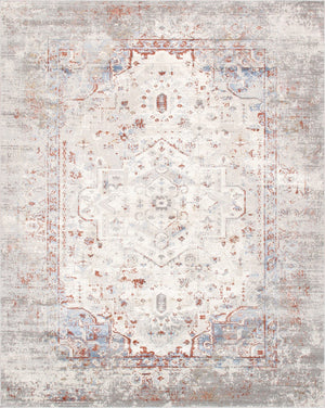 Pasargad Efes Medallion Efes Polypropylene & Polyester Rug PD-169C 4x6-PASARGAD