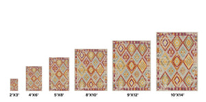 Pasargad Aldora Design Power Loom Area Rug PD-474A 9x12-PASARGAD