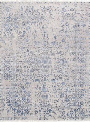 Pasargad Transitiona Allover Transitiona Bamboo Silk & Wool Rug PDC-2318 8x10-PASARGAD