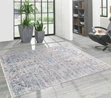 Pasargad Transitiona Allover Transitiona Bamboo Silk & Wool Rug PDC-2318 8x10-PASARGAD