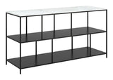 Singularity Marble, MDF, Iron Modern Commercial Grade Console Table