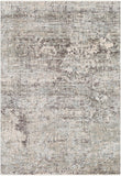 Presidential PDT-2303 Modern Polyester Rug PDT2303-9131 Pale Blue, Medium Gray, Butter, Charcoal, Ivory, Bright Blue, Lime, Peach, Burnt Orange 100% Polyester 8'10" x 12'10"