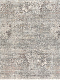 Presidential PDT-2303 Modern Polyester Rug PDT2303-710103 Pale Blue, Medium Gray, Butter, Charcoal, Ivory, Bright Blue, Lime, Peach, Burnt Orange 100% Polyester 7'10" x 10'