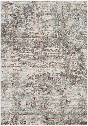 Presidential PDT-2304 Modern Polyester Rug PDT2304-9131 Medium Gray, Charcoal, Ivory, Butter, Pale Blue, Bright Blue, Lime, Peach, Burnt Orange 100% Polyester 8'10" x 12'10"