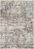 Presidential PDT-2304 Modern Polyester Rug PDT2304-9131 Medium Gray, Charcoal, Ivory, Butter, Pale Blue, Bright Blue, Lime, Peach, Burnt Orange 100% Polyester 8'10" x 12'10"