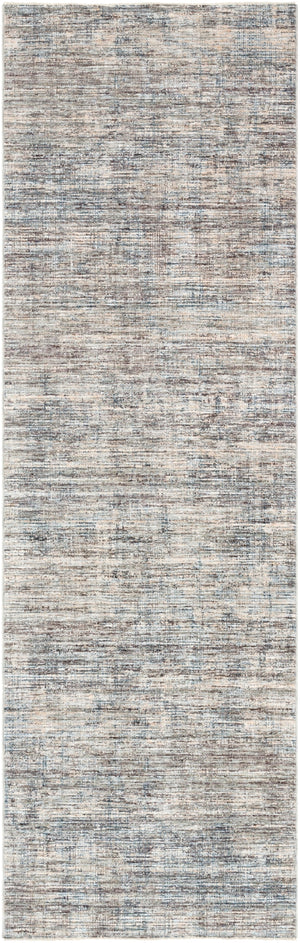 Presidential PDT-2308 Modern Polyester Rug PDT2308-3310 Medium Gray, Charcoal, Ivory, Butter, Pale Blue, Bright Blue, Lime, Peach, Burnt Orange 100% Polyester 3'3" x 10'