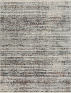 Presidential PDT-2309 Modern Polyester Rug PDT2309-710103 Medium Gray, Charcoal, Ivory, Butter, Pale Blue, Bright Blue, Lime, Peach, Burnt Orange 100% Polyester 7'10" x 10'