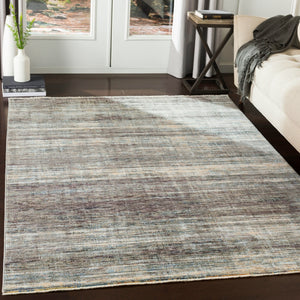 Presidential PDT-2309 Modern Polyester Rug PDT2309-9131 Medium Gray, Charcoal, Ivory, Butter, Pale Blue, Bright Blue, Lime, Peach, Burnt Orange 100% Polyester 8'10" x 12'10"