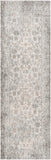 Presidential PDT-2310 Traditional Polyester Rug PDT2310-3310 Medium Gray, Ivory, Butter, Pale Blue, Bright Blue, Charcoal, Lime, Peach, Burnt Orange 100% Polyester 3'3" x 10'