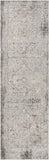 Presidential PDT-2311 Traditional Polyester Rug PDT2311-3310 Medium Gray, Charcoal, Ivory, Butter, Pale Blue, Bright Blue, Lime, Peach, Burnt Orange 100% Polyester 3'3" x 10'