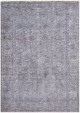Presidential PDT-2319 Traditional Polyester Rug PDT2319-9131 Bright Blue, Pale Blue, Dark Blue, Charcoal, Medium Gray, Ivory 100% Polyester 8'10" x 12'10"