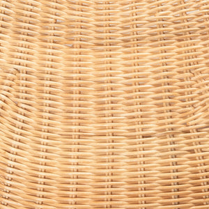 Toru Cat Bed with Plush Cushion - Chic Rattan Design in Natural Honey for Your Feline Royalty!