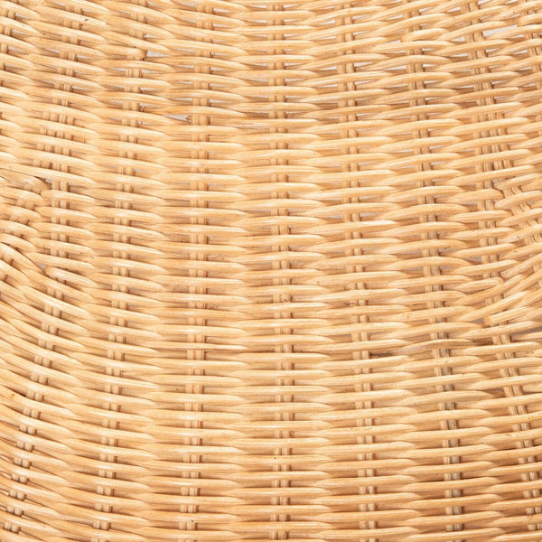 Toru Cat Bed with Plush Cushion - Chic Rattan Design in Natural Honey for Your Feline Royalty!