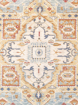 Pasargad Heritage Medallion Heritage Polypropylene & Polyester Rug pfh-02 8x10-PASARGAD