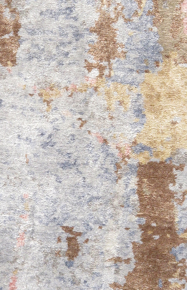 Pasargad Modern Collection Hand-Loomed Silk & Wool Area Rug PG-1873-1-PASARGAD