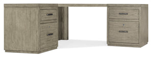 Hooker Furniture Linville Falls 96" Desk with Two Files 6150-10921-85