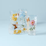 Butterfly Meadow 4-Piece Highball Glass Set - Stylish Break-Resistant Acrylic for Picnics & Events!