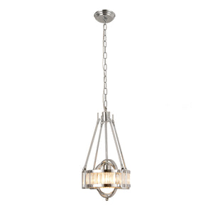 Pasargad Bistro Collection Metal & Glass Pendant Lights PGS-09-PASARGAD
