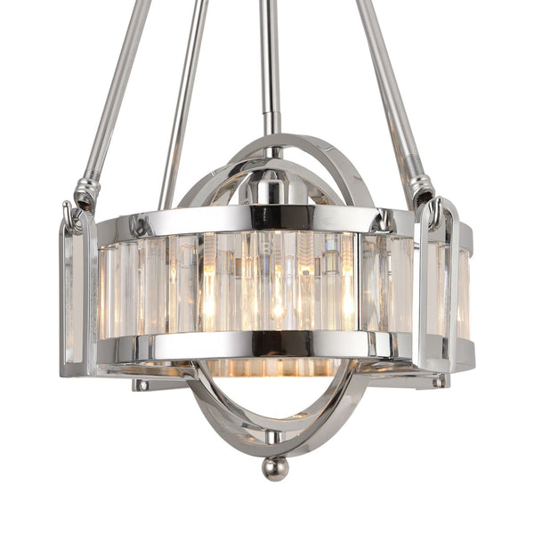 Pasargad Bistro Collection Metal & Glass Pendant Lights PGS-09-PASARGAD