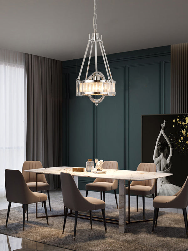 Pasargad Bistro Collection Metal & Glass Pendant Lights PGS-09-PASARGAD