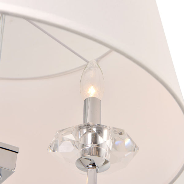 Pasargad Azure Collection Metal & Glass Chandelier Lights PGS-10-PASARGAD