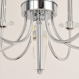 Pasargad Hestia Collection Metal & Cystal Chandelier Lights PGS-12-PASARGAD