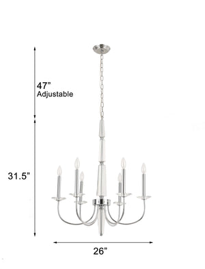 Pasargad Hestia Collection Metal & Cystal Chandelier Lights PGS-12-PASARGAD