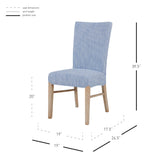 Milton Fabric Chair - Set of 2
