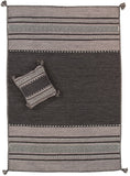 Pasargad Antique Kilim Collection Rust Lamb's Wool Area Rug PHE-4 8X10-PASARGAD