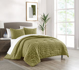 Jessa Green Twin 2pc Comforter Set