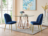 Chelsea Navy Dining Chair, Set of 2