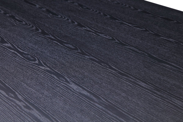 VIG Furniture Modrest Pike - Modern Black Ash & Brass Dining Table VGVCT8961W-BLK-DT