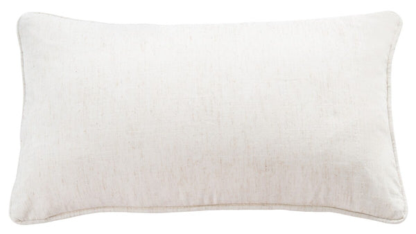 Safavieh Maize  Pillow Beige/Black 60% Linen 40% Cotton/Poly Insert PIL162A-1236