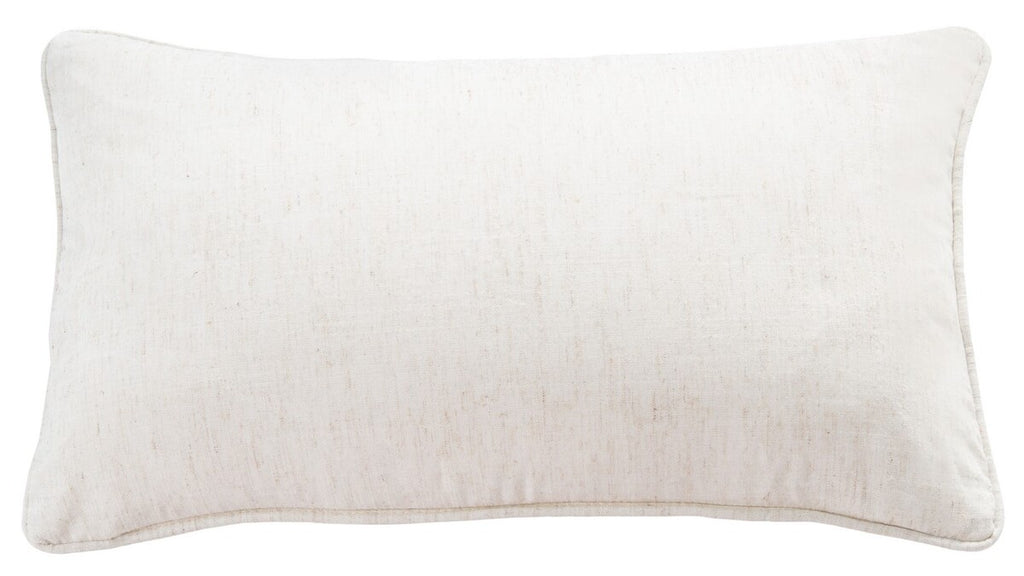 Safavieh Maize  Pillow Beige/Black 60% Linen 40% Cotton/Poly Insert PIL162A-1236