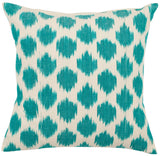 Safavieh Polka Dots  Pillow -Set Of 2 Aqua 100% Cotton PIL502A-2222-SET2