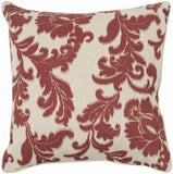 Safavieh Aubrey Pillow -Set Of 2 Bordeaux 30% Linen + 70% Cotton PIL836D-2222-SET2