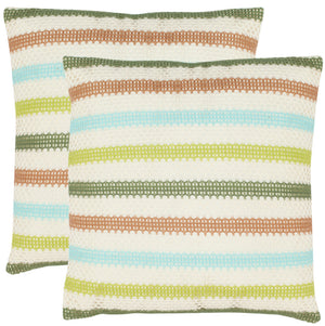 Bleeker Pillow Set of 2 - Cozy Knitted Accent Pillows for Stylish Home Decor and Comfort
