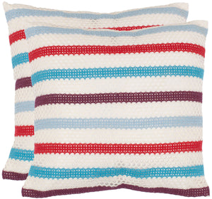 Bleeker Pillow Set of 2 - Cozy Knitted Accent Pillows for Stylish Home Decor and Comfort