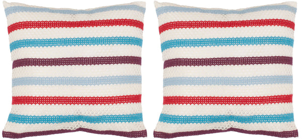 Bleeker Pillow Set of 2 - Cozy Knitted Accent Pillows for Stylish Home Decor and Comfort