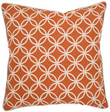 Safavieh Alice  Pillow -Set Of 2 Brown 70% Cotton + 30% Linen PIL926A-1818-SET2