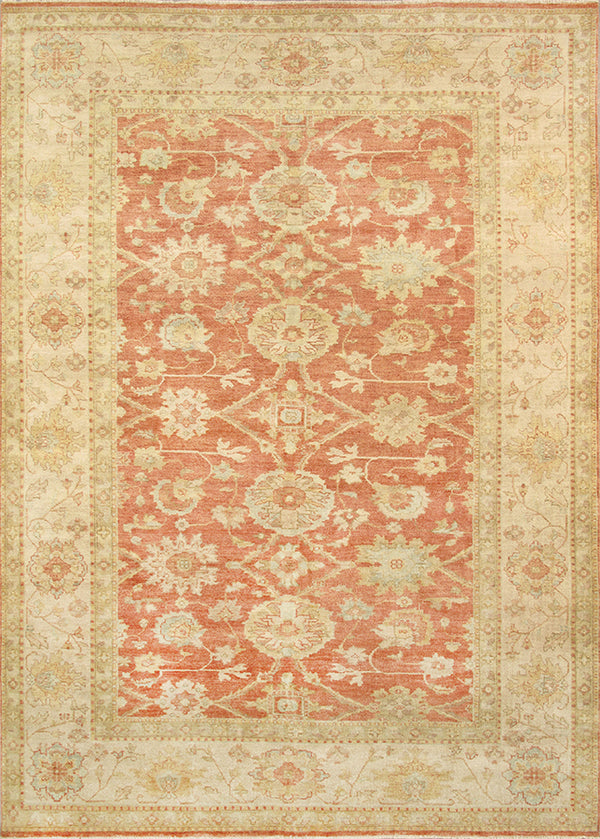 Pasargad Antique Melody Collection Navy Lamb's Wool Area Rug PJ-504 6X9-PASARGAD