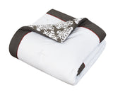 Tania Grey Queen 10pc Comforter Set