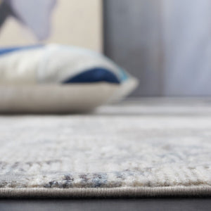 Safavieh Platinum 552 Power Loomed Modern Rug Grey / Ivory 9' x 12'