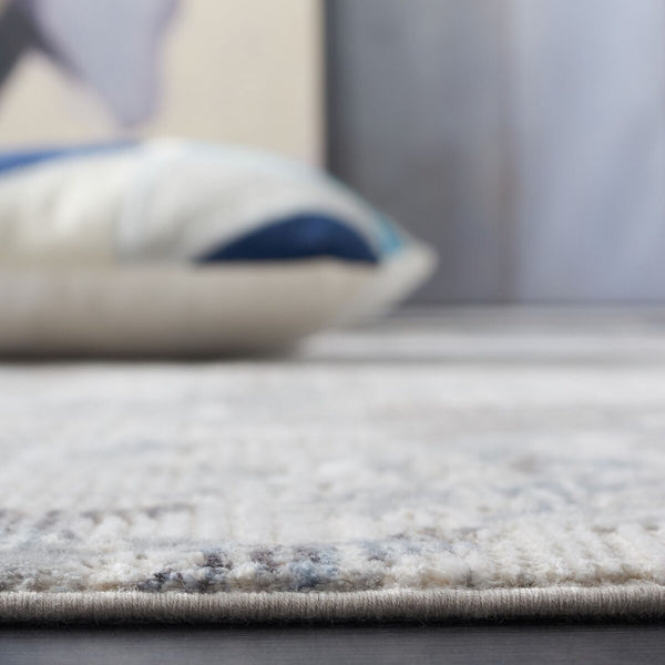 Safavieh Platinum 552 Power Loomed Modern Rug Grey / Ivory 9' x 12'