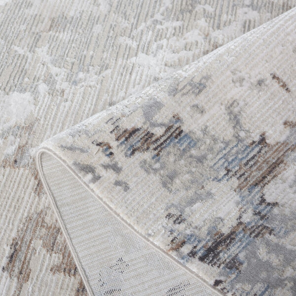 Safavieh Platinum 552 Power Loomed Modern Rug Grey / Ivory 9' x 12'