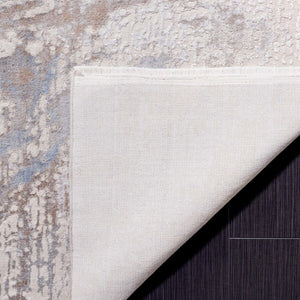 Safavieh Platinum 556 Power Loomed Modern Rug Grey / Ivory Beige 9' x 12'